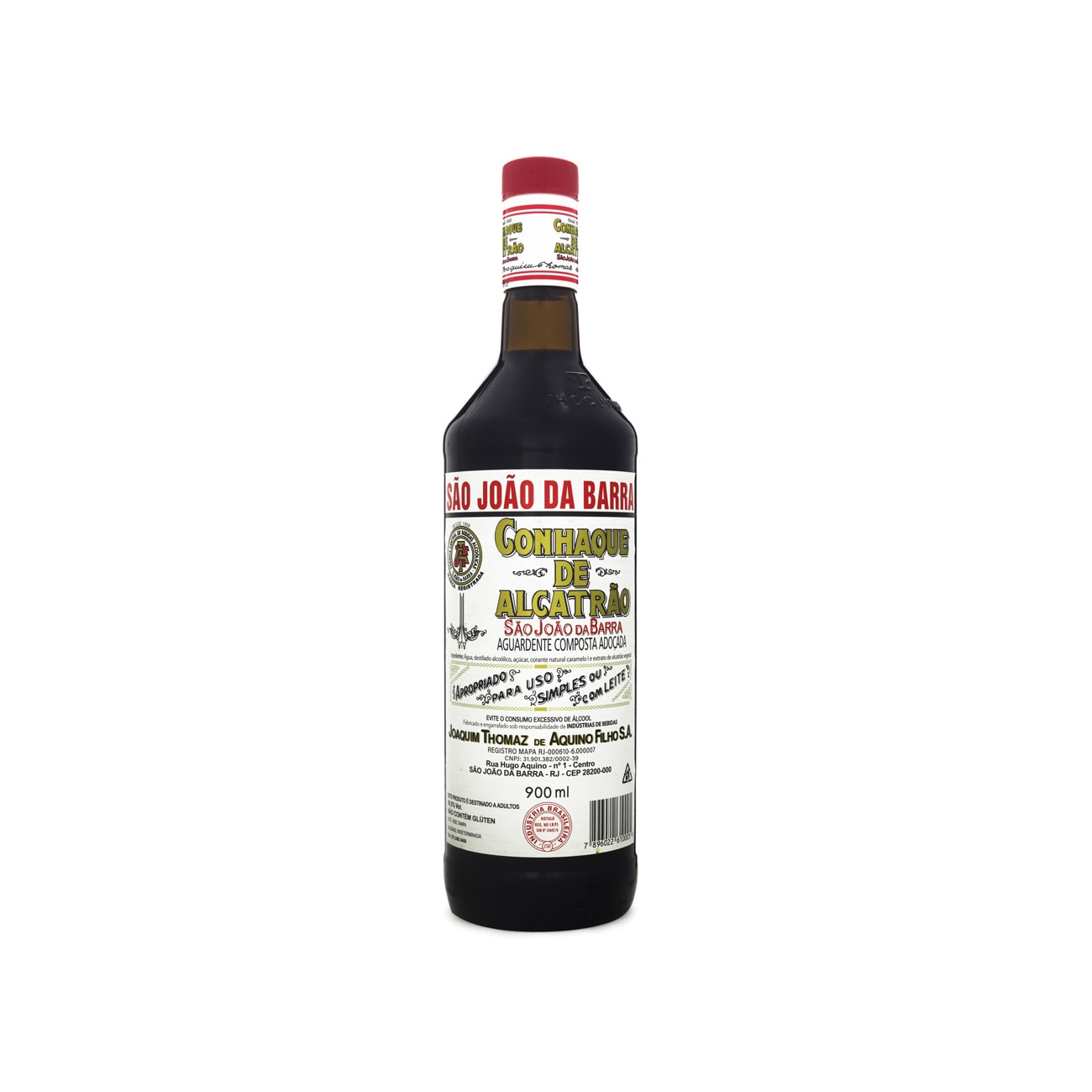 Conhaque de Alcatrão São João da Barra 900ml