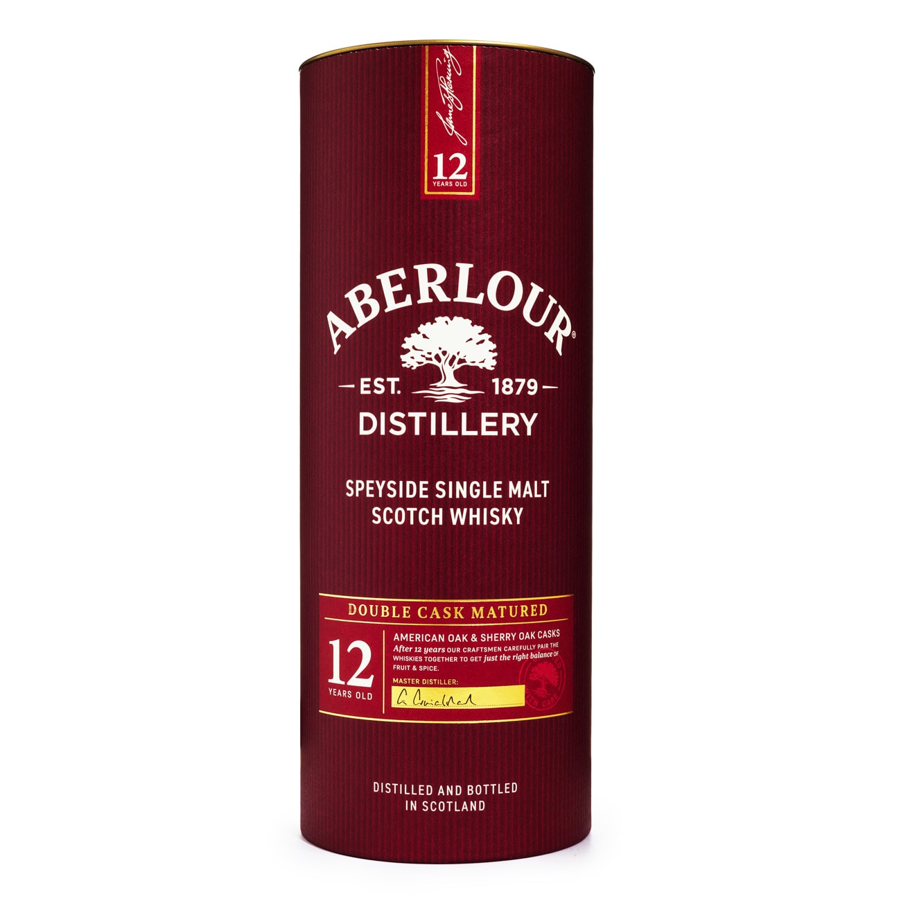 Aberlour 12 Anos Double Cask Single Malt Scotch Whisky 700ml