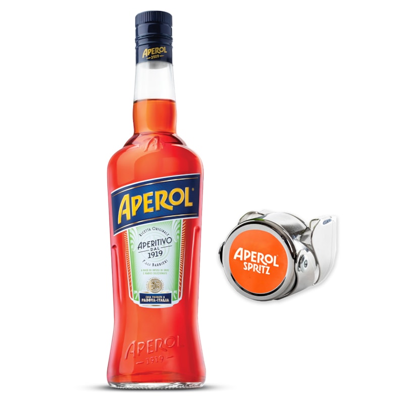 Aperol 750ml + Bottle Stopper (Salva-Espumante)