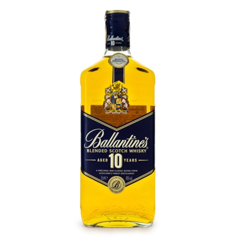 Ballantine's 10 Anos Blended Scotch Whisky 750ml