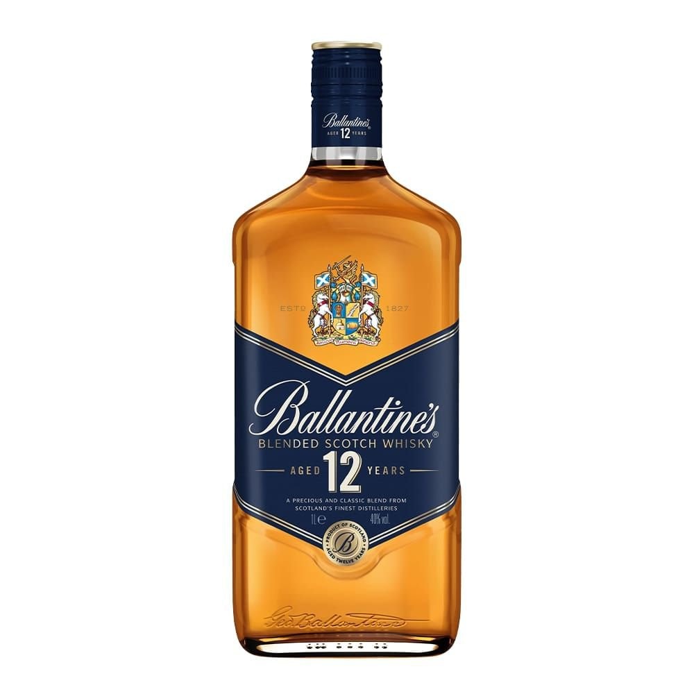 Ballantine's 12 Anos Blended Scotch Whisky 1L - Espaço Prime Bebidas