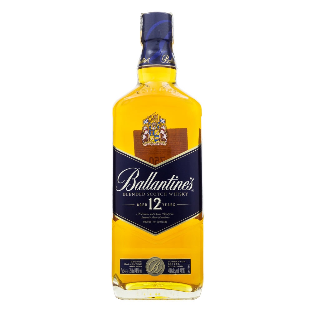 サントリー  15 Years & Ballantine's 12 Whisky Blended Scotch BALLANTINE'S 12 anos Garrafa 1L - Nova Era