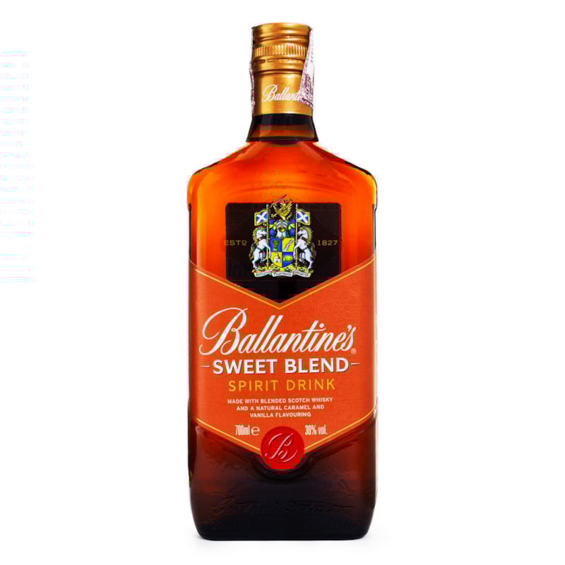 Ballantine's Sweet Blend Licor Seco de Caramelo e Whisky 700ml