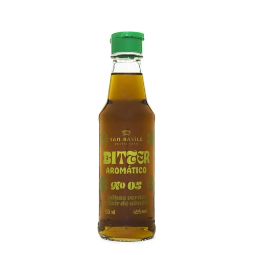 Bitter Aromático San Basile - Nº05 Folhas Verde...