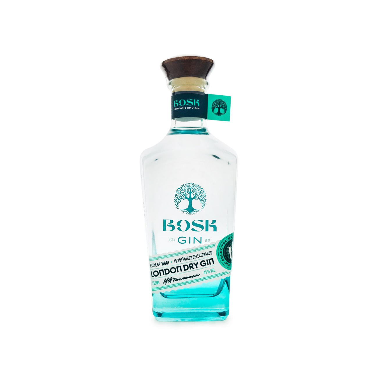 Bosk London Dry Gin 750ml - Espaço Prime Bebidas