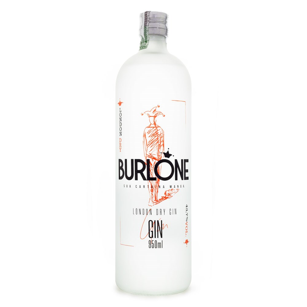 Burlone London Dry Gin 950ml - Espaço Prime Bebidas
