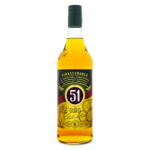 Cachaça 51 Ouro 965ml