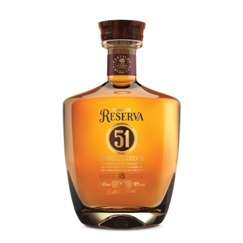 Cachaça 51 Reserva Carvalho Americano 700ml