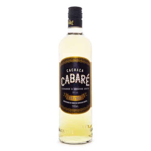 Cachaça Cabaré Ouro 700ml