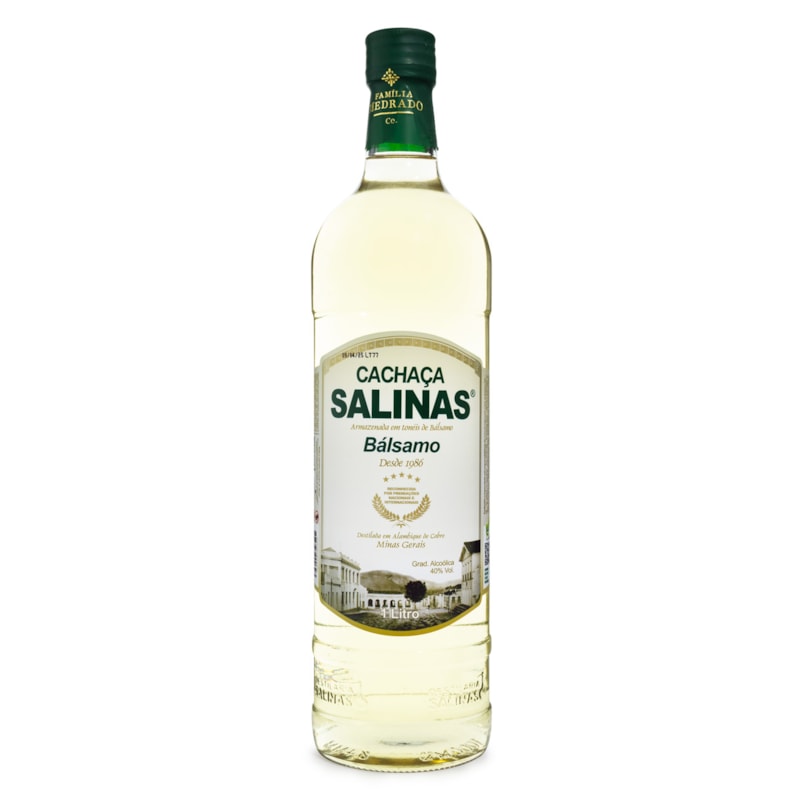 Cachaça Salinas Bálsamo 1L