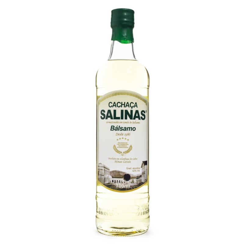 Cachaça Salinas Bálsamo 700ml
