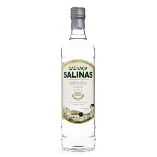 Cachaça Salinas Cristalina 700ml