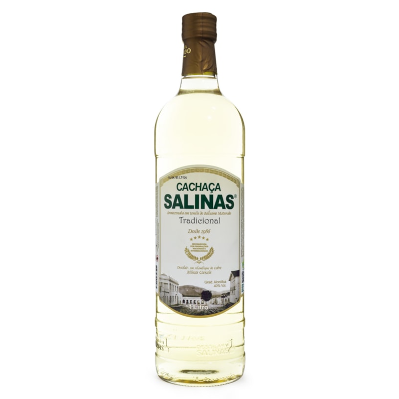 Cachaça Salinas Tradicional 1L