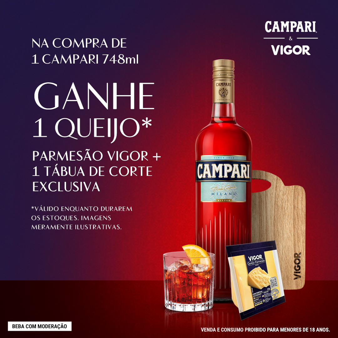 Campari Bitter (Nova Garrafa) 748ml