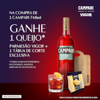 Campari 748ml + Brinde Kit Vigor