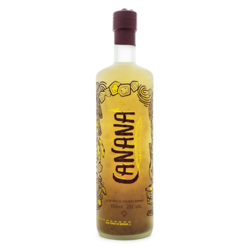 Canana - Licor de Cachaça e Banana 750ml