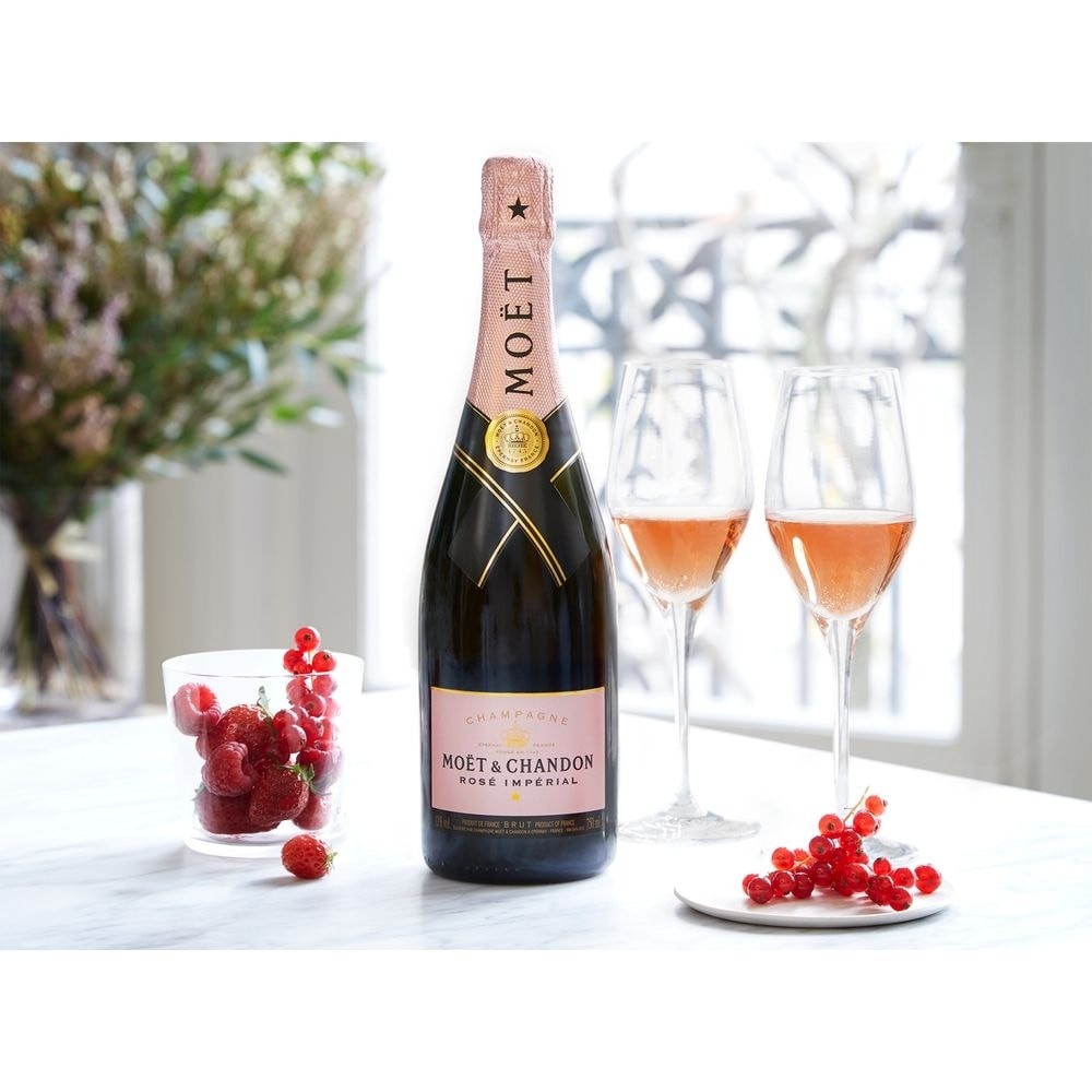 Champagne Moët & Chandon Rosé Impérial 750ml - Espaço Prime Bebidas