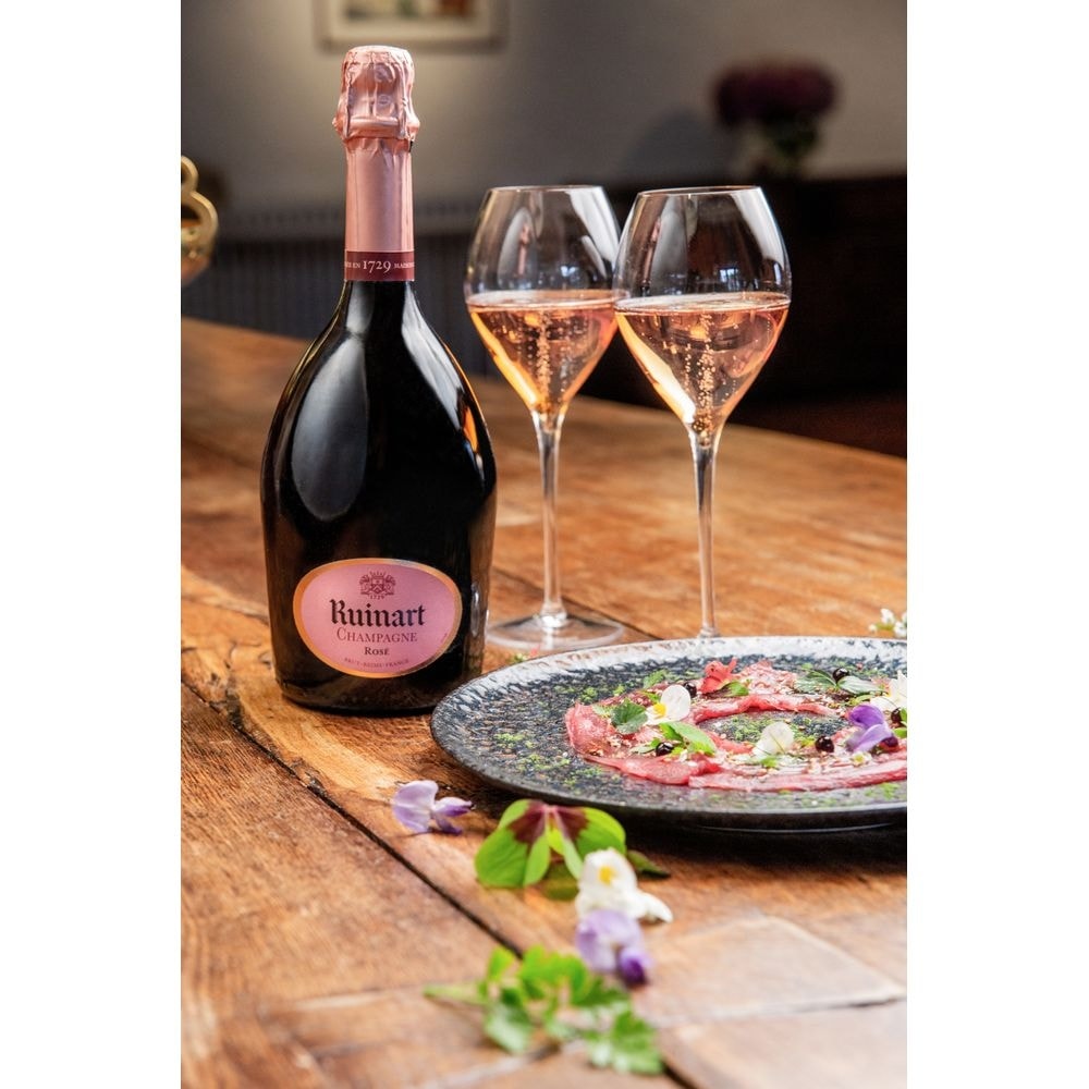 Champagne Ruinart Rosé Brut 750ml - Espaço Prime Bebidas