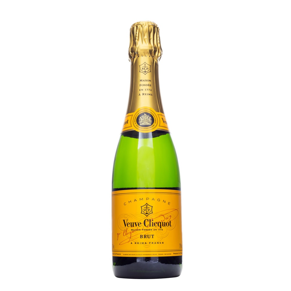 Champagne Veuve Clicquot Brut Meia Garrafa 375ml - Espaço Prime