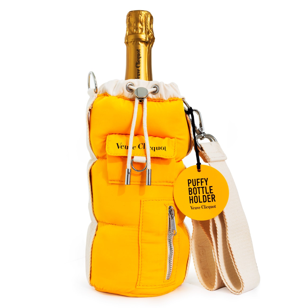Sac Isotherme Veuve Clicquot Jaune - Pour Champagne - Reproduction Sous Licence