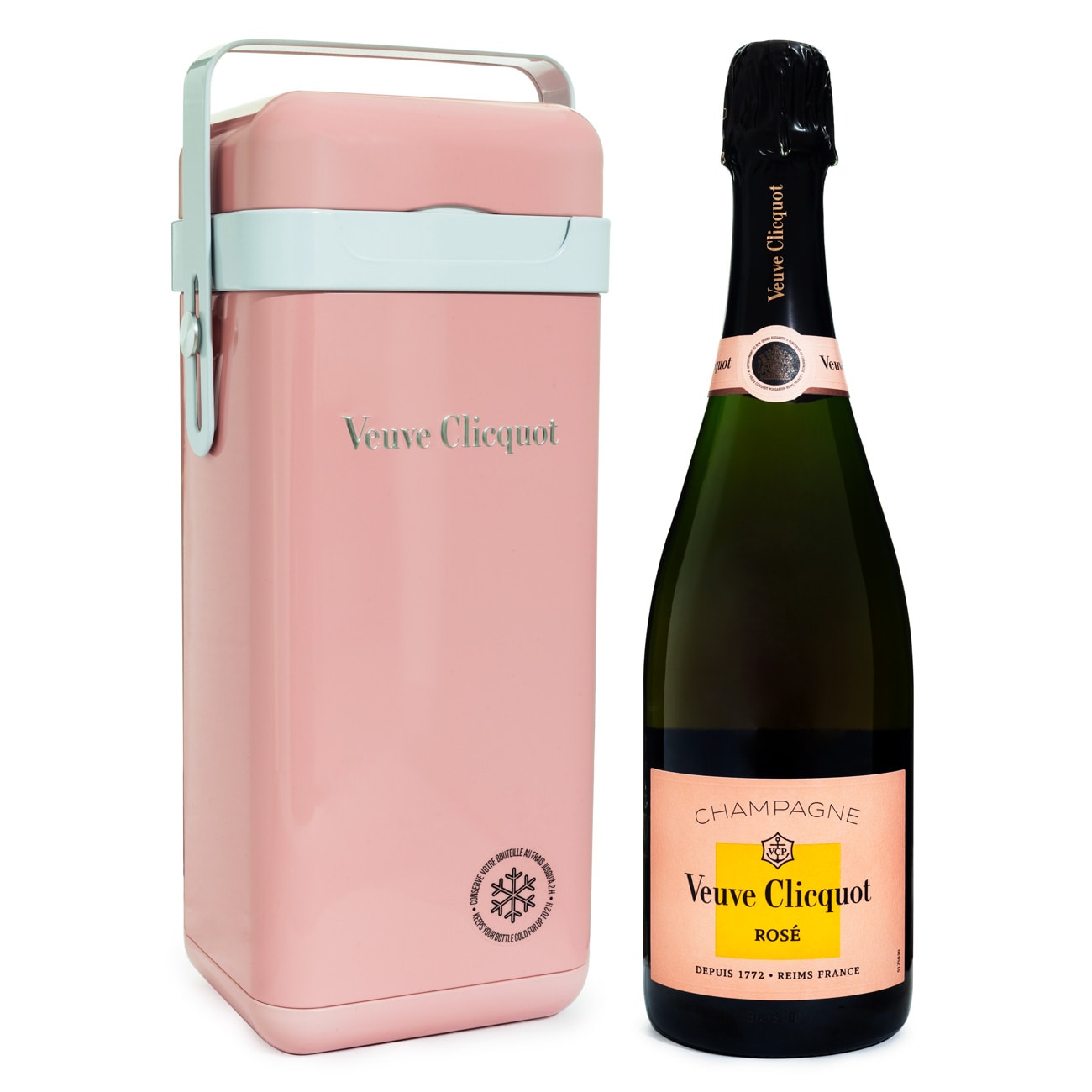 Champagne Veuve Clicquot Rosé Cooler 750ml - Espaço Prime Bebidas