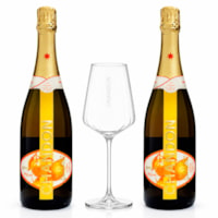 Chandon Garden Spritz 750ml 2 Garrafas + Taça de Cristal Chandon