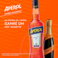 Combo Aperol + Mini Espumante Mionetto | Compre e Ganhe