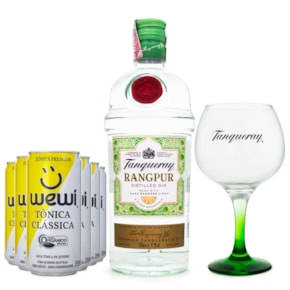 Combo Gin & Tônica Tanqueray + Taça - Escolha o Gin