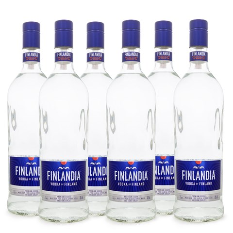 Combo Vodka Finlandia 1L - 6 Garrafas