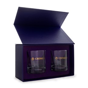 Combo Whisky Chivas Brothers - 13 Anos + 15 Anos + 18 Anos + 2 Copos Exclusivos