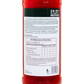 Concentrado de Frutas Vermelhas Pure by Monin 330ml (Sem Açúcar)