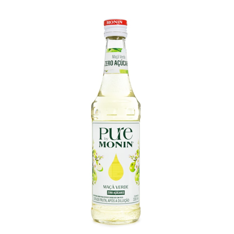 Concentrado de Maçã Verde Pure by Monin 330ml (Sem Açúcar)