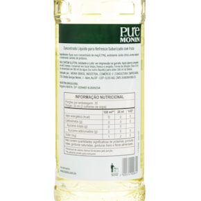 Concentrado de Maçã Verde Pure by Monin 330ml (Sem Açúcar)