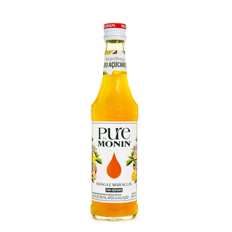 Concentrado de Manga e Maracujá Pure by Monin 330ml (Sem Açúcar)