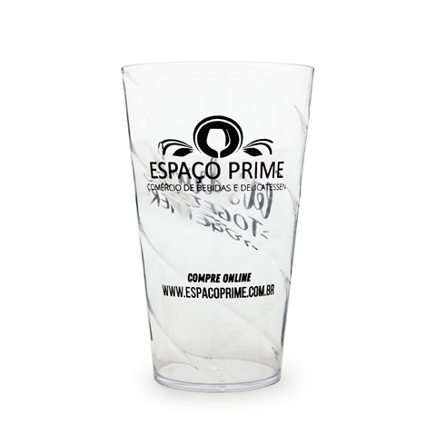 Copo Acrílico Espaço Prime - Let's Drink Together 400ml