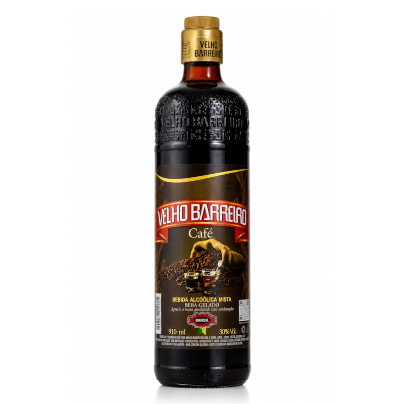 Coquetel Alcoólico Velho Barreiro Café 910ml