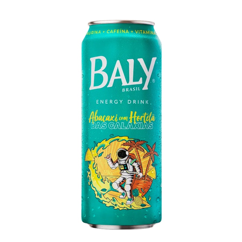 Energético Baly Abacaxi com Hortelã 473ml