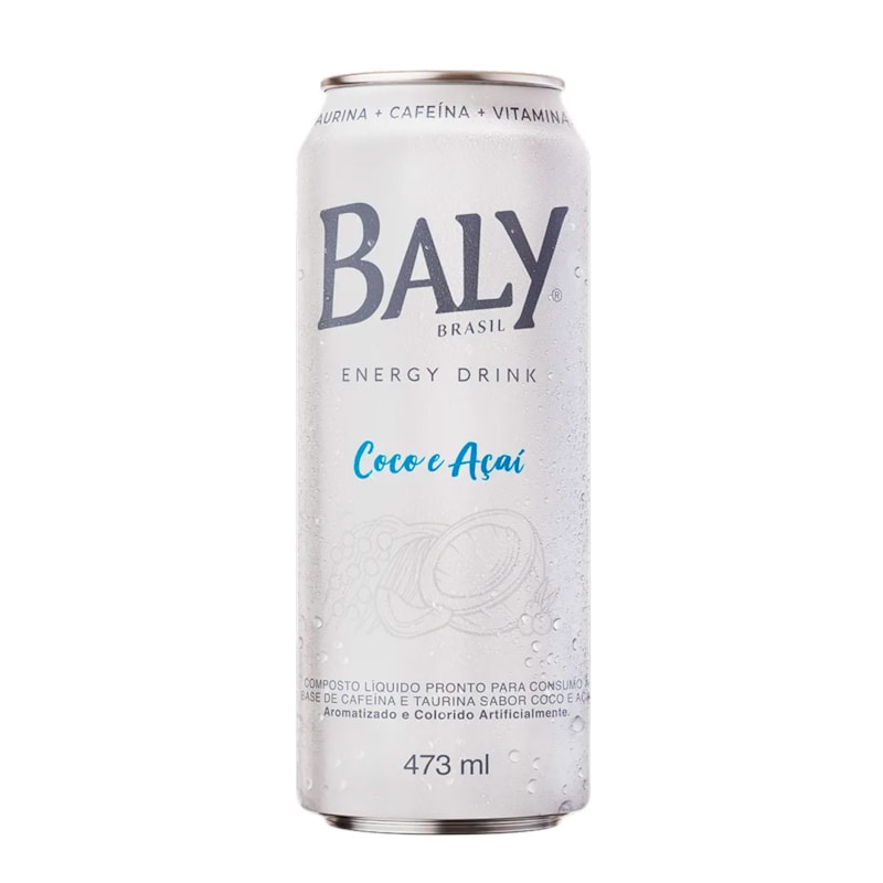 Energético Baly Coco e Açaí 473ml