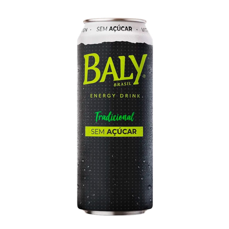Energético Baly Tradicional Sem Açúcar 473ml
