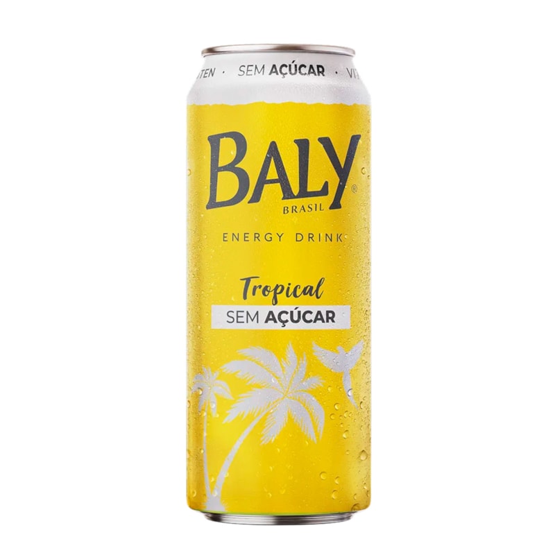 Energético Baly Tropical Sem Açúcar 473ml