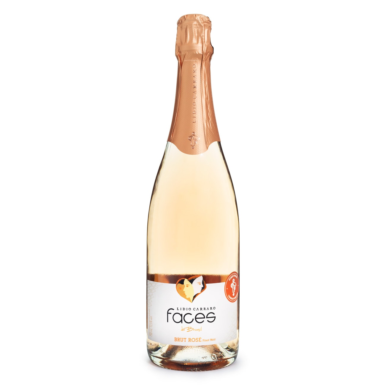 Espumante Lidio Carraro Faces do Brasil Brut Rosé 750ml - Espaço
