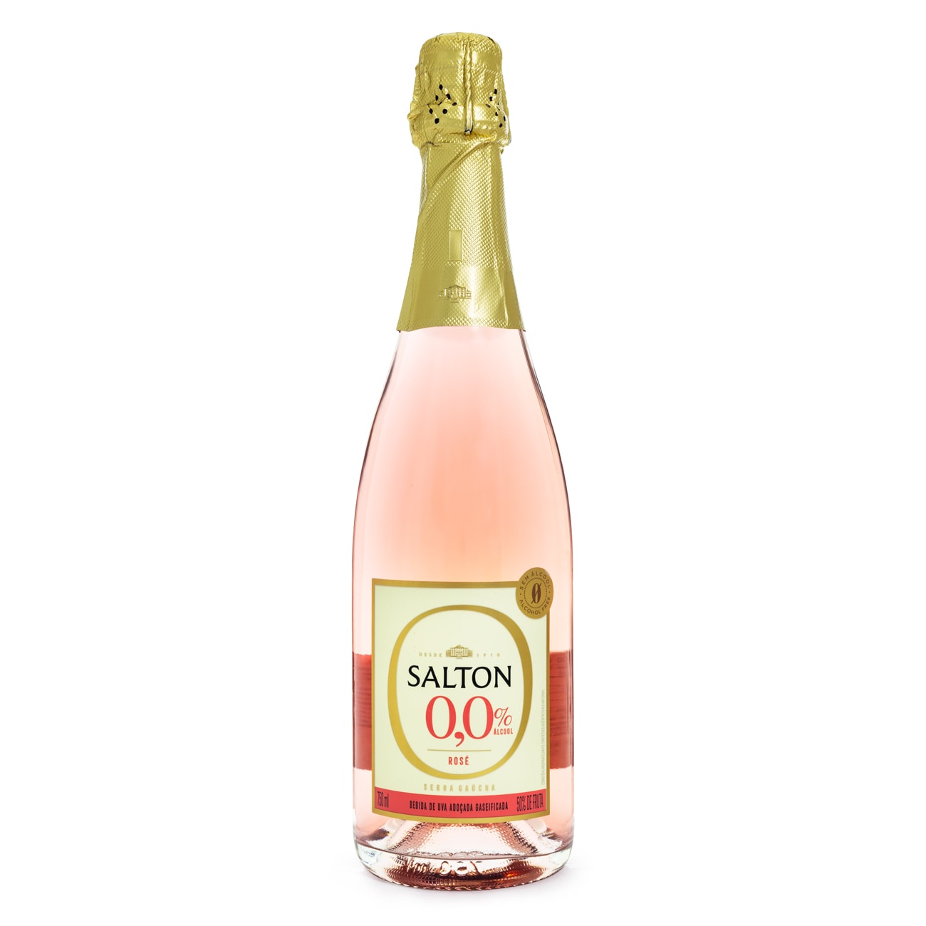 Espumante Salton Moscato Zero Álcool 750ml - Espaço Prime Bebidas