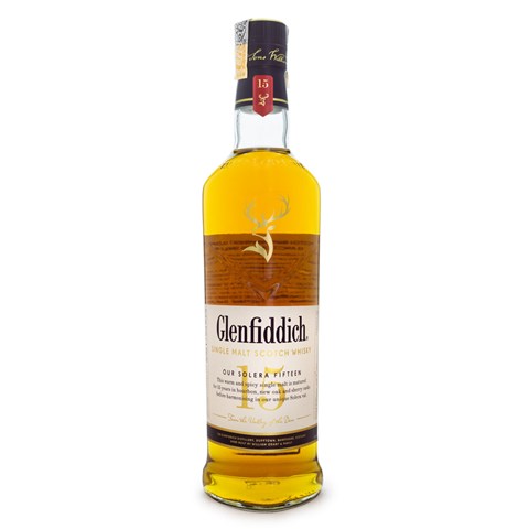 Glenfiddich 15 Anos Single Malt Scotch Whisky 750ml