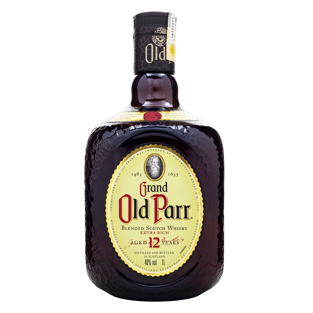 Grand Old Parr 12 Anos Blended Scotch Whisky 1L - Espaço Prime Bebidas