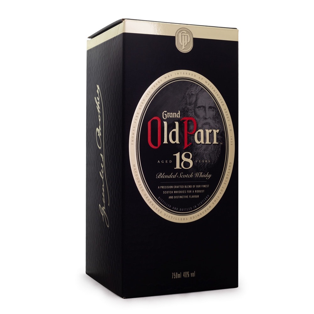 Grand Old Parr 18 Anos Blended Scotch Whisky 750ml - Espaço Prime