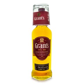 Grant's Triple Wood Blended Scotch Whisky 1L + Copo