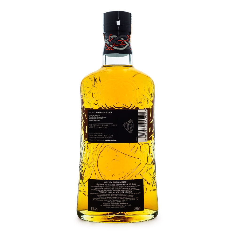 Highland Park 12 Anos Viking Honour Single Malt Scotch Whisky