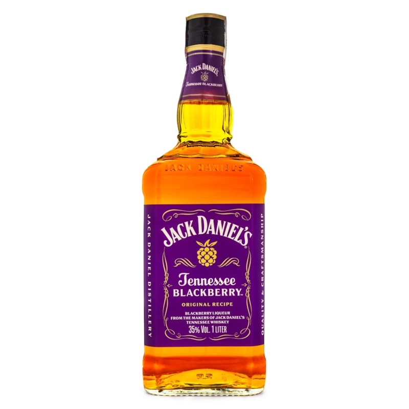 Jack Daniel's Blackberry - Licor de Whiskey e Amora 1L