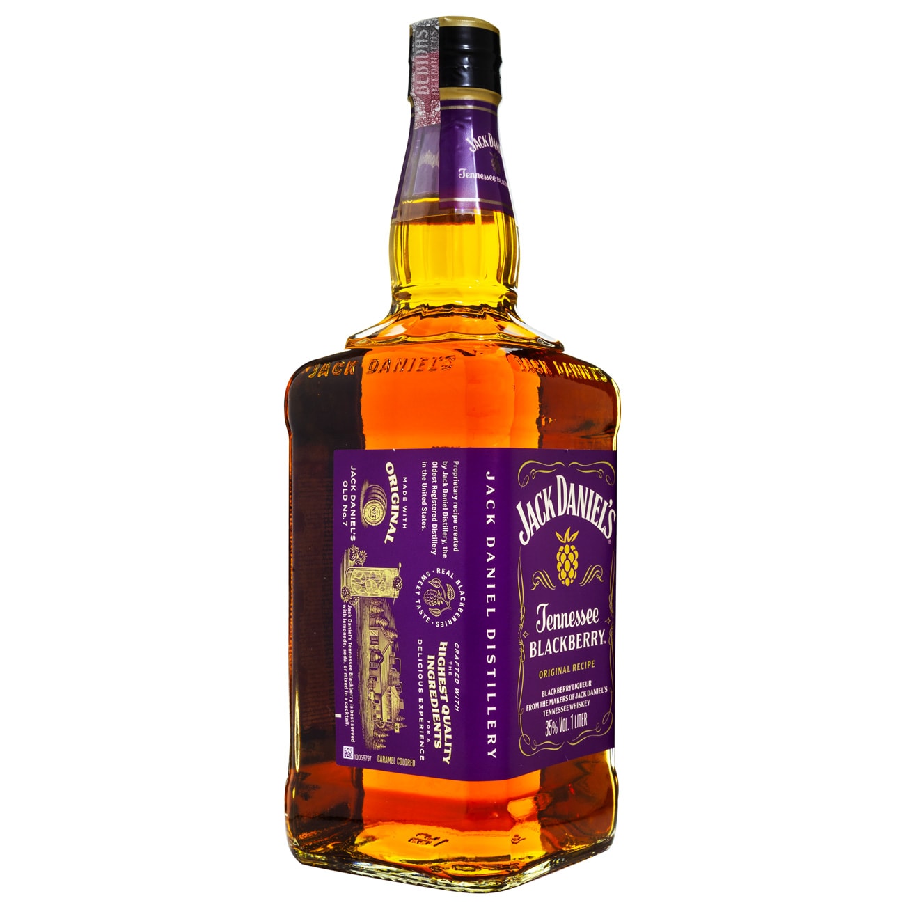 Jack Daniel's Blackberry - Licor de Whiskey e Amora 1L - Espaço