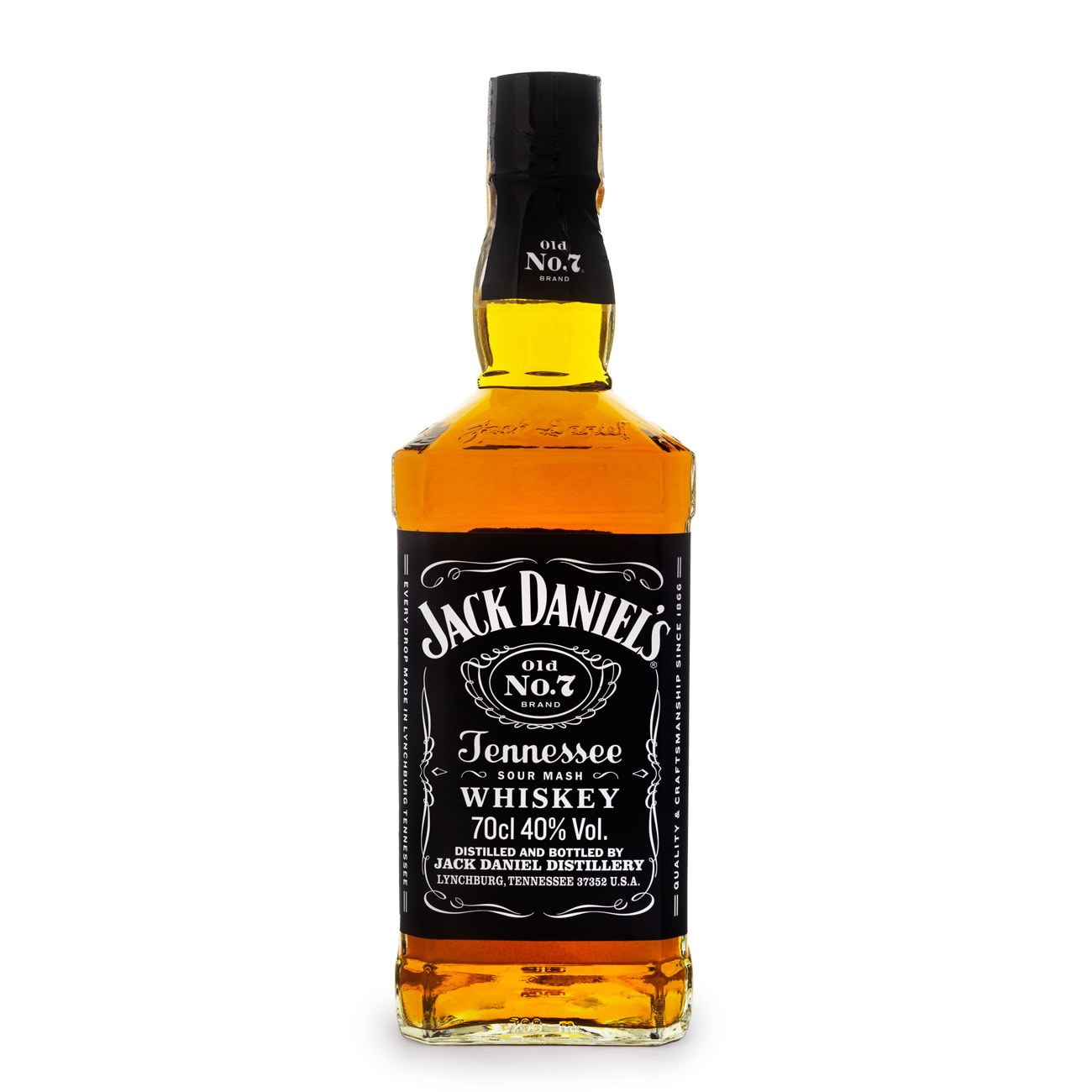 Jack Daniel's Old Nº7 Tennessee Whiskey 700ml - Espaço Prime Bebidas